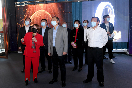 区委书记姚任走访米兰milan调研指导工作