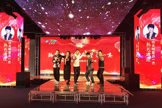 世界棍王、著名功夫明星吕一杰到访米兰milan！