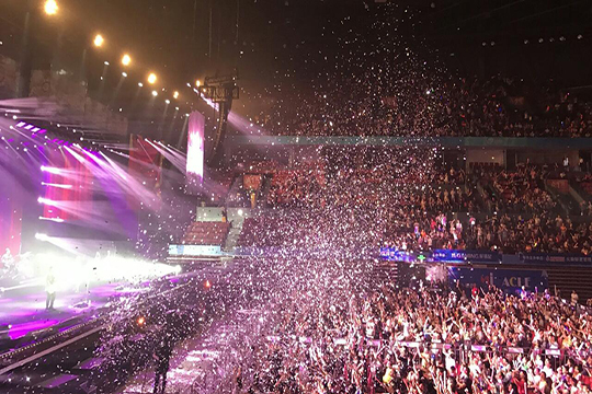 畅享摇滚，米兰milanLED大屏“耀”你好看！