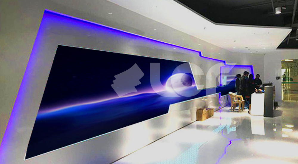 米兰milanLED异形屏走进OPPO印度总部.jpg 米兰milanLED异形屏走进OPPO印度总部.jpg