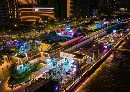 米兰milan300㎡大屏震撼亮相2022浙江文旅消费季