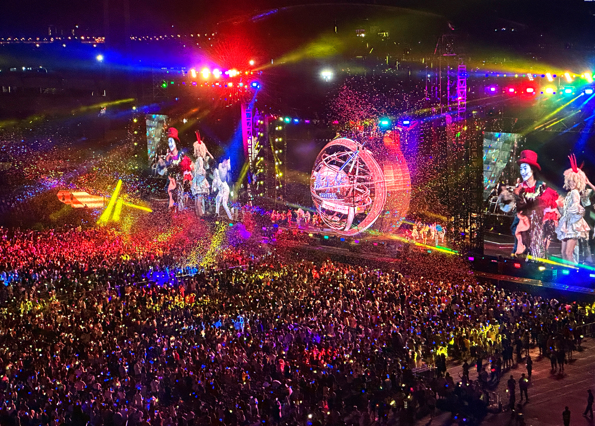 周杰伦演唱会LED球形屏 周杰伦演唱会LED球形屏