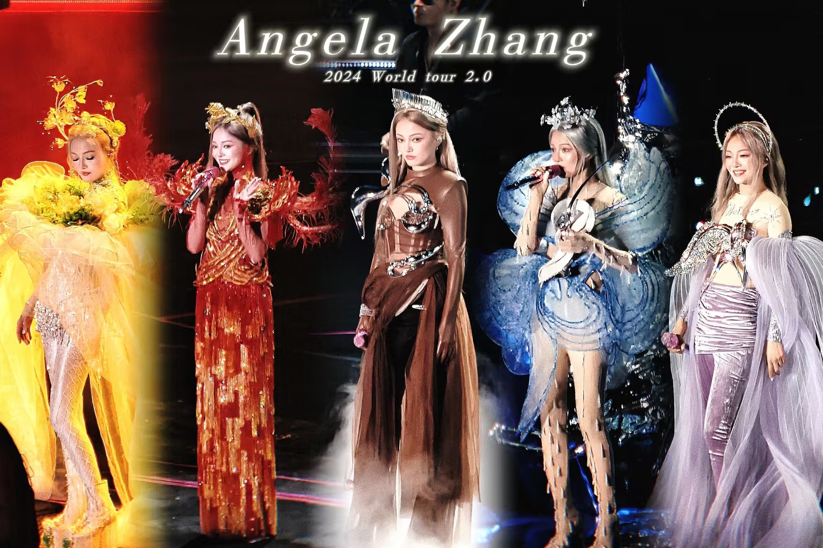 璀璨夺目！米兰milanLED巨幕打造光影魔法，张韶涵湖州演唱会变身高定秀场